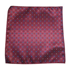 Pocket Square Silk Formal Maroon Blue White Accessory Suit Wedding Prom Gift